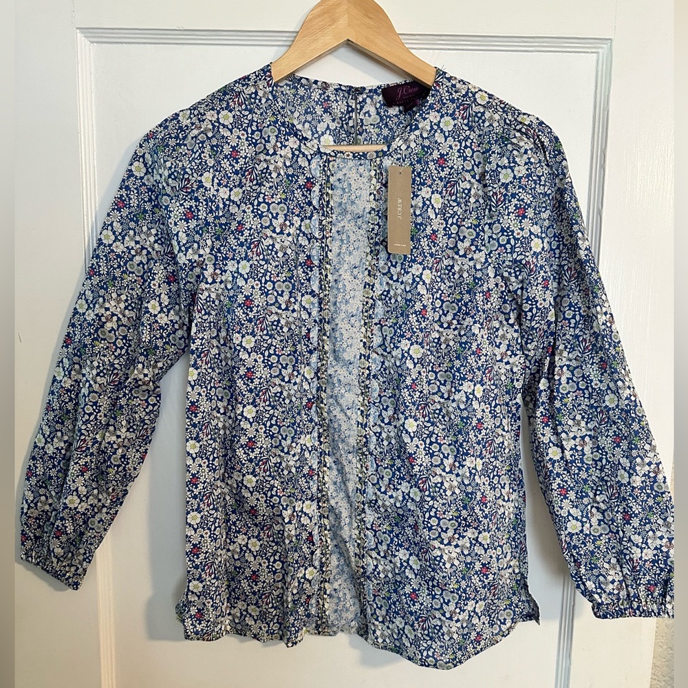 NWT JCrew Blouse XXS